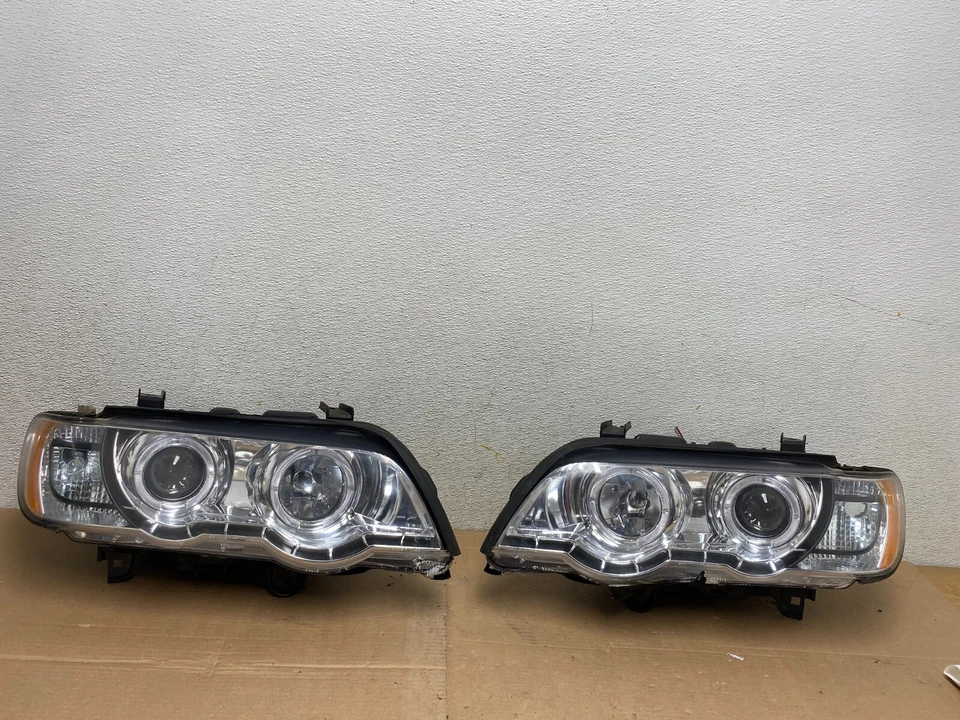 Juego faros proyectores LED BMW X5 E53 2000-2003 N8225 DG Foto 1 de 4