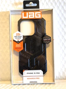 UAG - Funda Serie Monarch Pro con Magsafe para Apple iPhone 15 Pro - Fibra de Carbono - Imagen 1 de 10