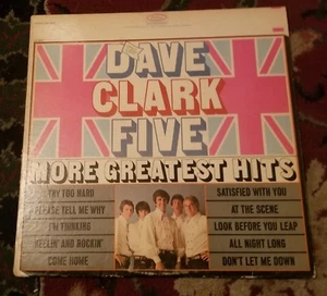 DAVE CLARK FIVE " MORE GREATEST HITS" STEREO LP - Picture 1 of 4