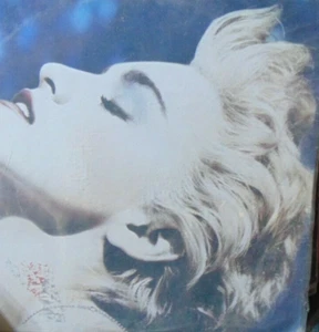 MADONNA ""TRUE BLUE"" 1986 SIRE RECORDS 25442 LP MIT POSTER - Bild 1 von 2