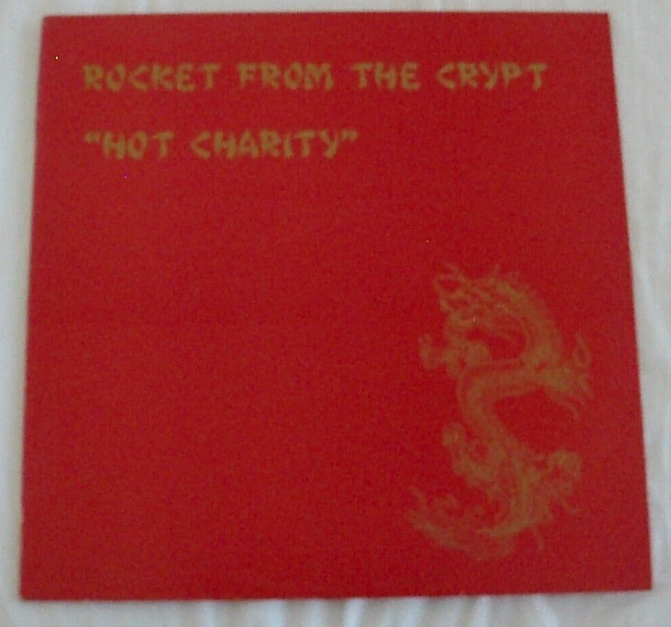 ROCKET FROM THE CRYPT - Hot Charity 12" LP Vinyl Album EX/NM - Image 1 of 1