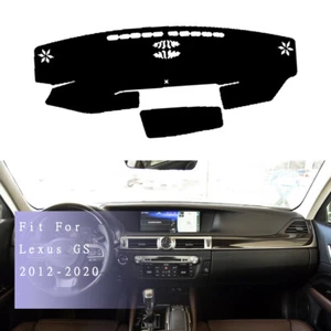 Für Lexus GS 2012-2020 Dashboard Strich Matte Cover Rutschfest Protektor Matte - Picture 1 of 11
