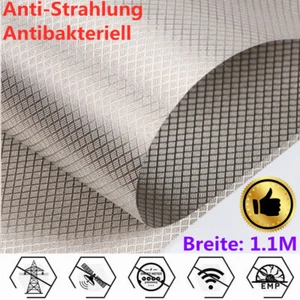 EMF EMI RF RFID Abschirmung Anti Strahlung Schutz Wifi Blockierung Stoff Neu - Bild 1 von 9