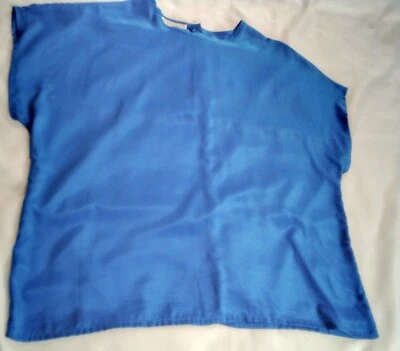 Christie & Jill, 2x, Blusa Azul Shell, Azul Real Mujer Poliéster, Pecho 50" Foto 1 de 4