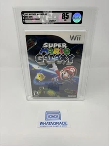 Super Mario Galaxy (Nintendo Wii, 2007) 💎 Graded VGA 85 💎 GOAT Spiel - Bild 1 von 3