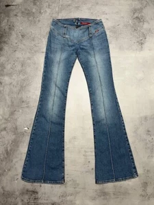 Miss Sixty Flare Nixie Jeans Low Rise hellblau Vintage Y2K 28 Gr. - Bild 1 von 10