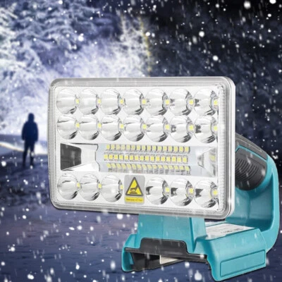 Schnurlose LED-Arbeitsleuchte für Makita 18V LXT Akku LED-Flutlichtscheinwerfer - Bild 1 von 4
