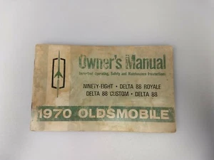 1970 Oldsmobile Owner's Manual Ninety-Eight Delta 88 Royale Delta 88 Custom  - Picture 1 of 9