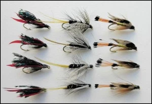 Wet Trout Flies,12 Pack Kate Mclaren, Woodcock & Yellow, Alexander. Size 8/10 - Picture 1 of 1