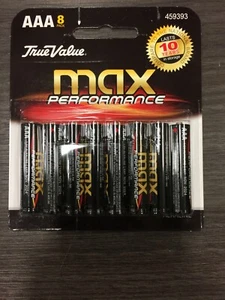 Rayovac 459393 True Value AAA Alkaline Batteries - Pack of 8 - Picture 1 of 2