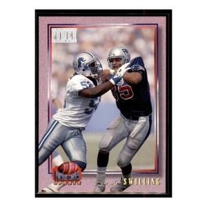 1993 Pro Set Power Update Moves Gold #PMUD7 Pat Swilling Lions Football Card