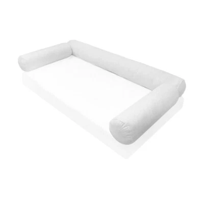 SOLO INSERTO DE ALMOHADA - Estilo 6 Almohada Refuerzo Relleno de Fibra de Poliéster Cuna Tamaño 50"x8" Foto 1 de 4
