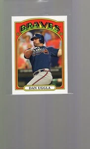 2013 Topps Dan Uggla Mini #TM-8 Atlanta Braves Baseball CardINIopps - Picture 1 of 2