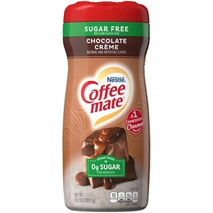 Crema de café en polvo con chocolate cremoso sin azúcar Coffee-mate, 10,2 onzas - Imagen 1 de 4