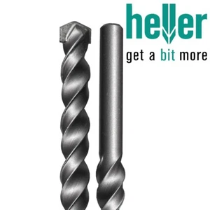 GERMAN ENGINEERED HELLER MASONRY DRILL BITS ALL SIZES Concrete Stone Brick Block - Picture 1 of 4