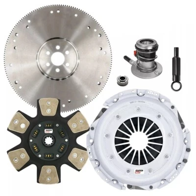 STAGE 4 CLUTCH KIT+ SLAVE & FLYWHEEL for 88-92 FORD F150, F250, F350 XL XLT 5.8L - Image 1 of 4