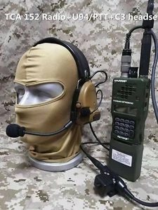 TCA PRC-152A Standard Ver. Radio + U94/PTT + Comtac-III C3 Headset Set DHL SHIP! - Picture 1 of 12