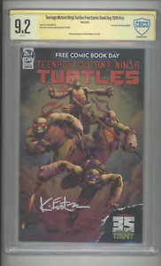 Teenage Mutant Ninja Turtles Día del Cómic Gratis 2019 CBCS 9.2 SS - Imagen 1 de 2