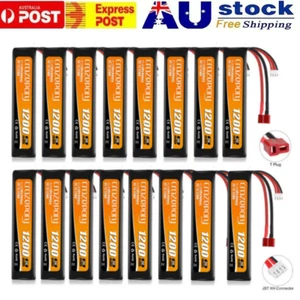 3S 11.1V 1200mAh Airsoft Battery LiPo Battery T Plug Deans with JST XH Connector - Picture 1 of 13