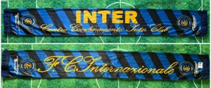 F.C. INTER Sciarpa calcio football Schal Scarf bufanda - Picture 1 of 3