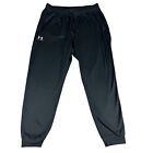 Under Armour Joggers Men's Extra Large Tech Terry Loose Black Cold Gear Athletic