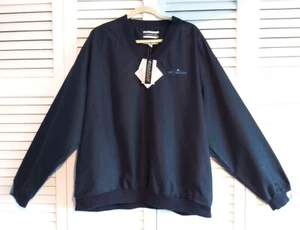IZOD CLUB AUTHENTIC GOLF SPORTSWEAR Men's Jacket Size XXL Navy Blue MSRP $53 New - Picture 1 of 12