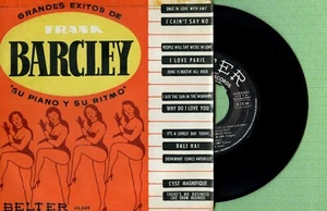 FRANK BARCLEY / Su piano y su ritmo / BELTER 45.049 Pressing Spain 1957 EP VG - Picture 1 of 5