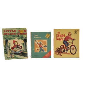 RANDY MCNALLY/Merrigold BOOKS: Little Red Riding-Hood; Look! A Parade; The Littl - Picture 1 of 10