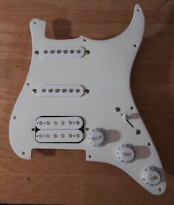 Loaded Pickguard - Squier Affinity - HSS - White - 2000s