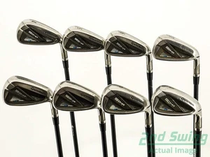 TaylorMade SIM2 MAX Iron Set 4-PW AW Graphite Senior Right -1/2" - Picture 1 of 10