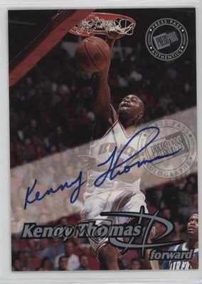 1999 Press Pass Auto Kenny Thomas Rookie Auto RC - Imagem 1 de 2