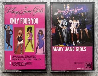 MARY JANE GIRLS Cassette Lot of 2 Tapes Only For You & Self-Titled Rick James Foto 1 de 4