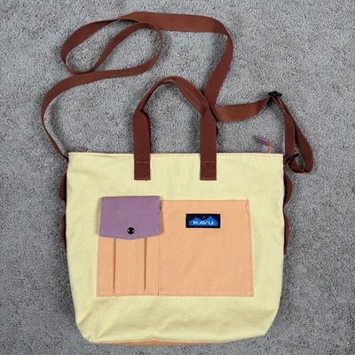 Bolso Bandolera Kavu Lil Robin Lona Bloques de Color Viaje Exterior Naturaleza Deportivo Foto 1 de 4