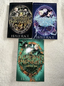 Holly Race Book Bundle X 3, Midnights Twins Series, Fantasy, Romance, Magic - Picture 1 of 6