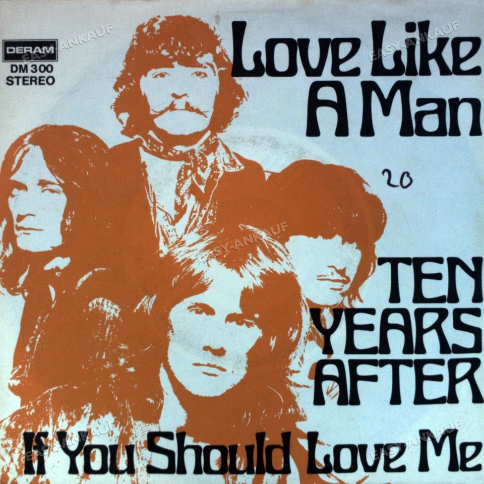 Ten Years After - Love Like A Man 7" (VG) . - Image 1 of 1