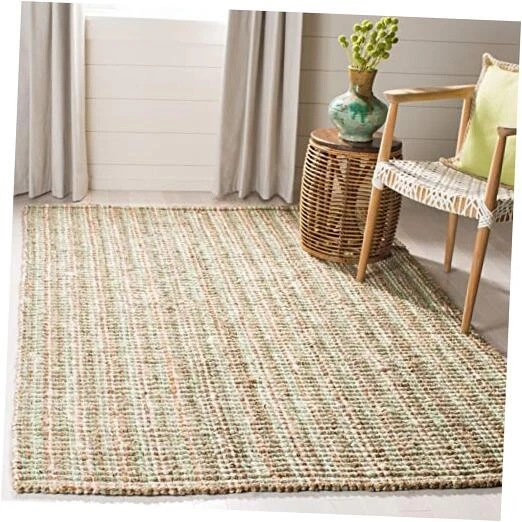  Area Rug 3x5 - Natural Fiber Collection - 3' x 5' (Rectangular) Sage/Natural - Image 1 of 4