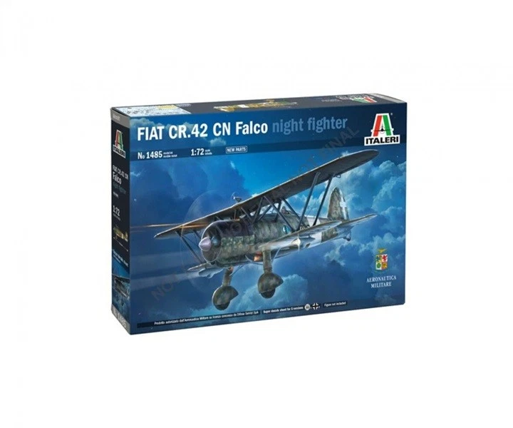 1 72 ITALERI Fiat Cr.42 Cn “Falco” Night Fighter Kit IT1485