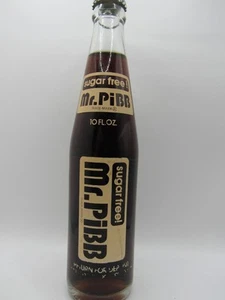 SUGAR FREE MR. PIBB - Beverage Bottle - 1975 - Picture 1 of 6