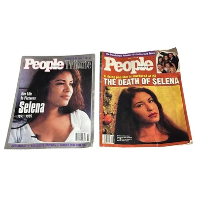 Death of Selena Quintanilla Her Legacy People Entertainment Magazines LOT OF 2 - Image 1 of 4