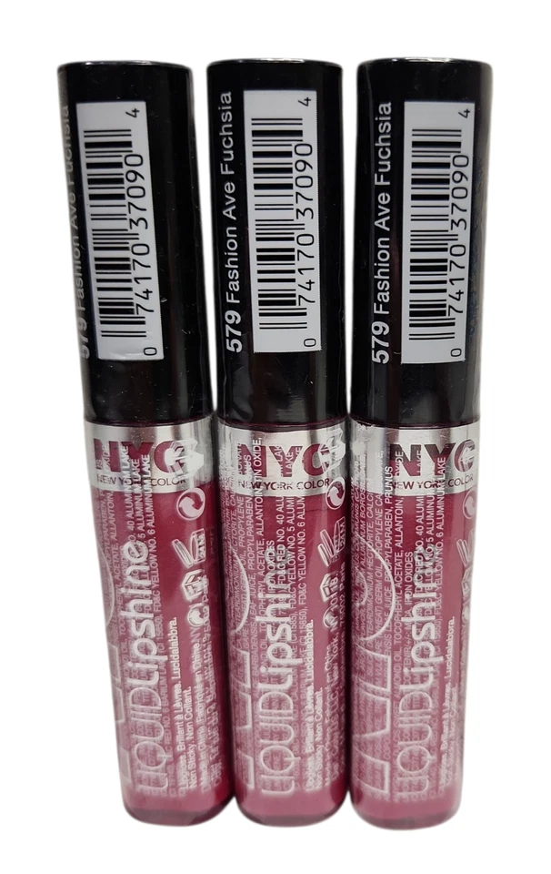 3x NYC Smooch Proof 310 Perpetually Mauve Liquid Lip Stain NEW SEALED - Image 1 of 1