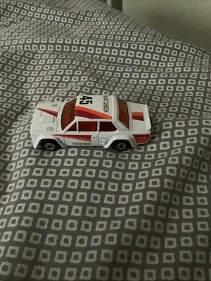 Caixa de fósforos LONDRES FERIADO Nº 9 Fiat Abarth Die Cast 1982 - Imagem 1 de 4