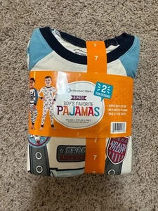 boys 4 pieces pajamas sets size 7 - Picture 1 of 3