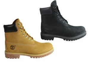 Botas impermeables premium Timberland cómodas con cordones de 6 pulgadas para hombre - ModeShoesA - Imagen 1 de 11