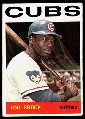 Lou Brock 1964 Topps #29 Foto 1 de 2
