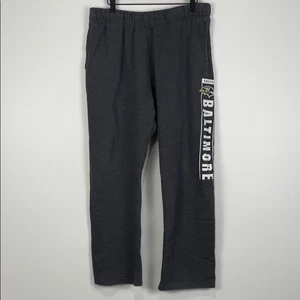 Baltimore Ravens NFL Men’s XL Gray Sweatpants Pockets Team Apparel - Picture 1 of 7