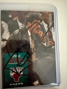 Skybox #258 1992 Phil Jackson autografato - Foto 1 di 4