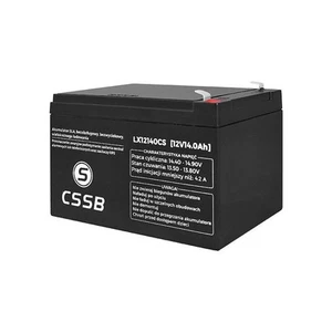 Batterie Gel 12V 14Ah Rechargeable Sans Entretien Composition AGM Universelle UK - Photo 1/2