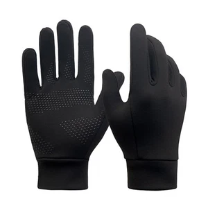 Warm Winter Gloves for Women Men Fleece Lining Anti-Slip Touch Screen Gloves ... - Picture 1 of 7