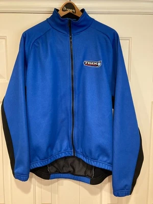 Jaqueta VW TREK RACING TEAM Manga Longa Zíper Completo XXL Forrada de Lã Itália Excelente - Imagem 1 de 4
