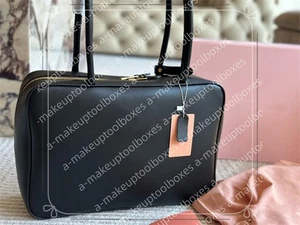 Damen-Schultertasche aus echtem Leder mit rechteckigem Griff Bowling B21 - Bild 1 von 14